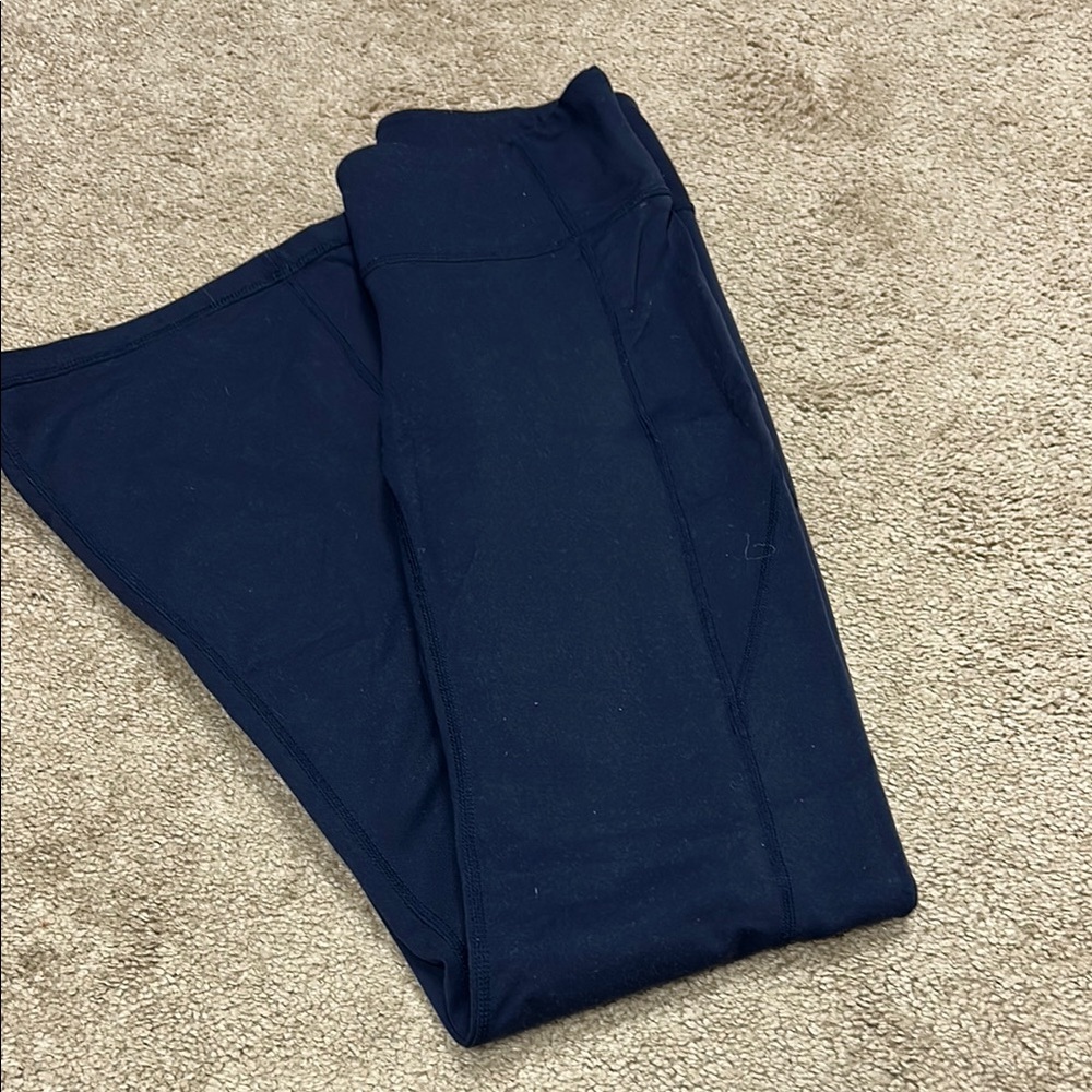 Athleta navy blue bootcut yoga pants